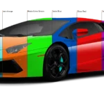 what colors can you wrap a car